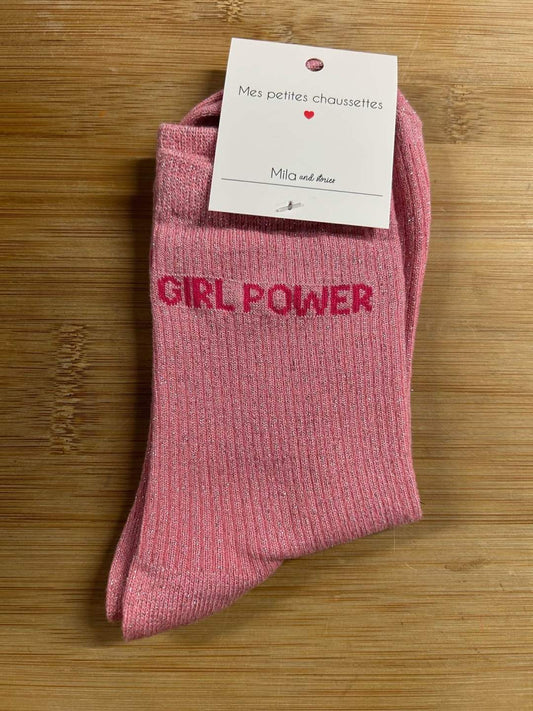 CHAUSSETTES GIRL POWER