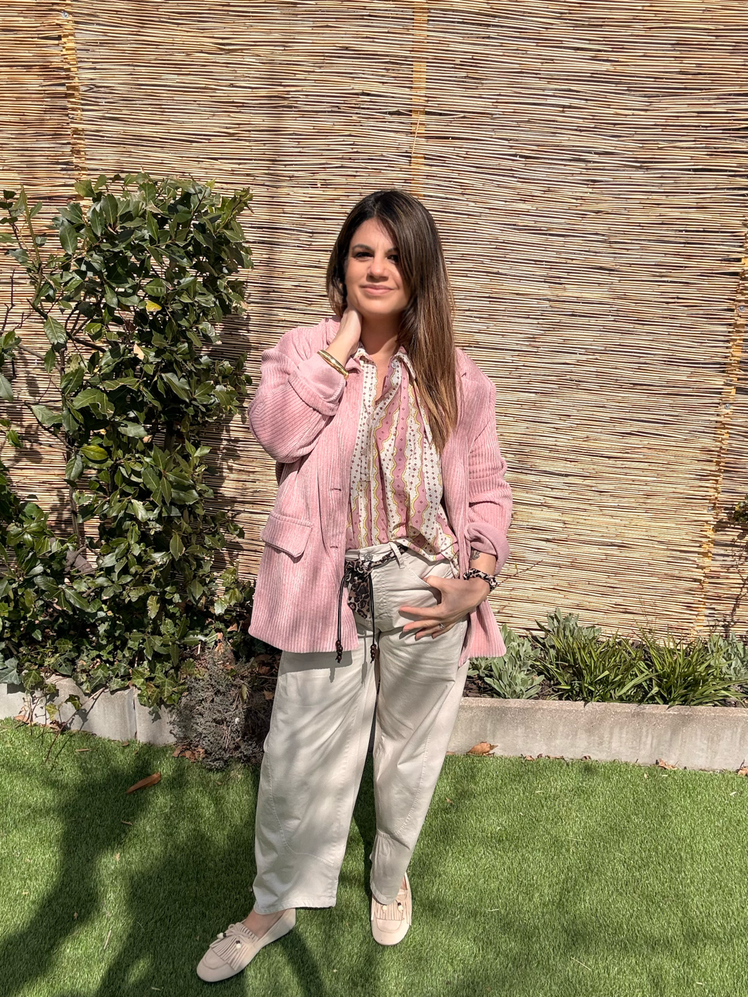 BLOUSE ROSE JOHANNA PARIS