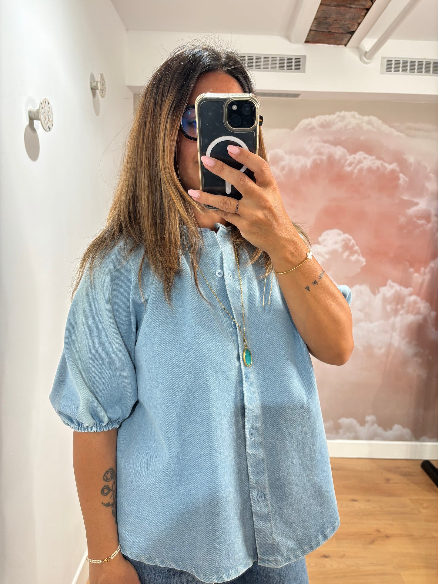 CHEMISE EN JEAN