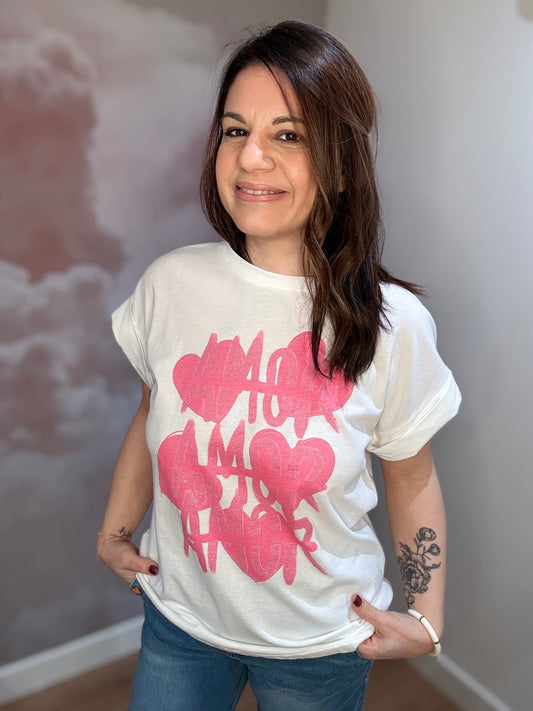 T-SHIRT AMOR AMOR