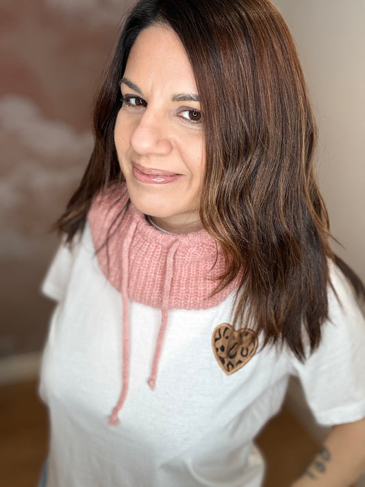 CAGOULE ROSE POUDRÉE
