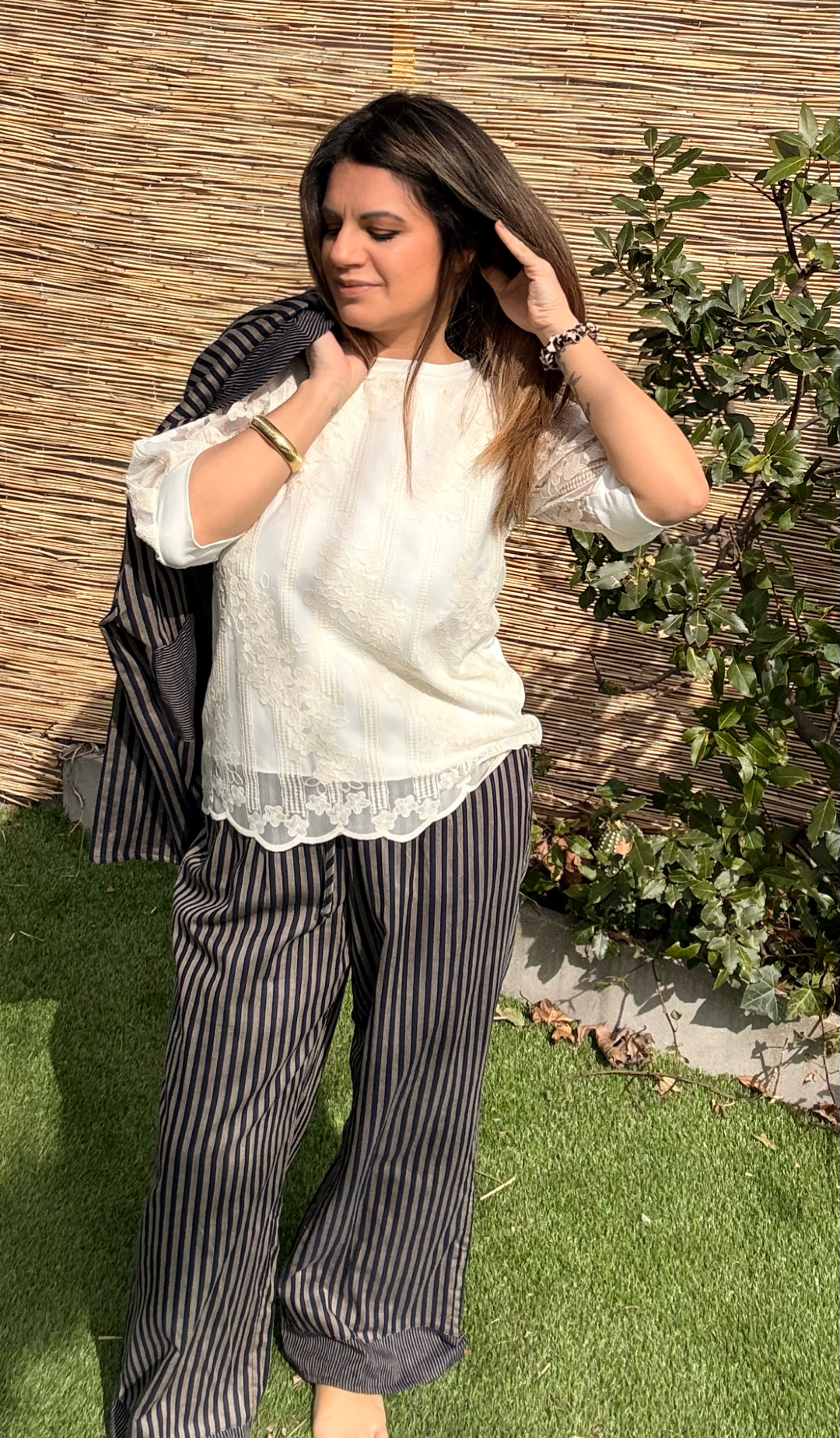 PANTALON RAYURES JOHANNA PARIS