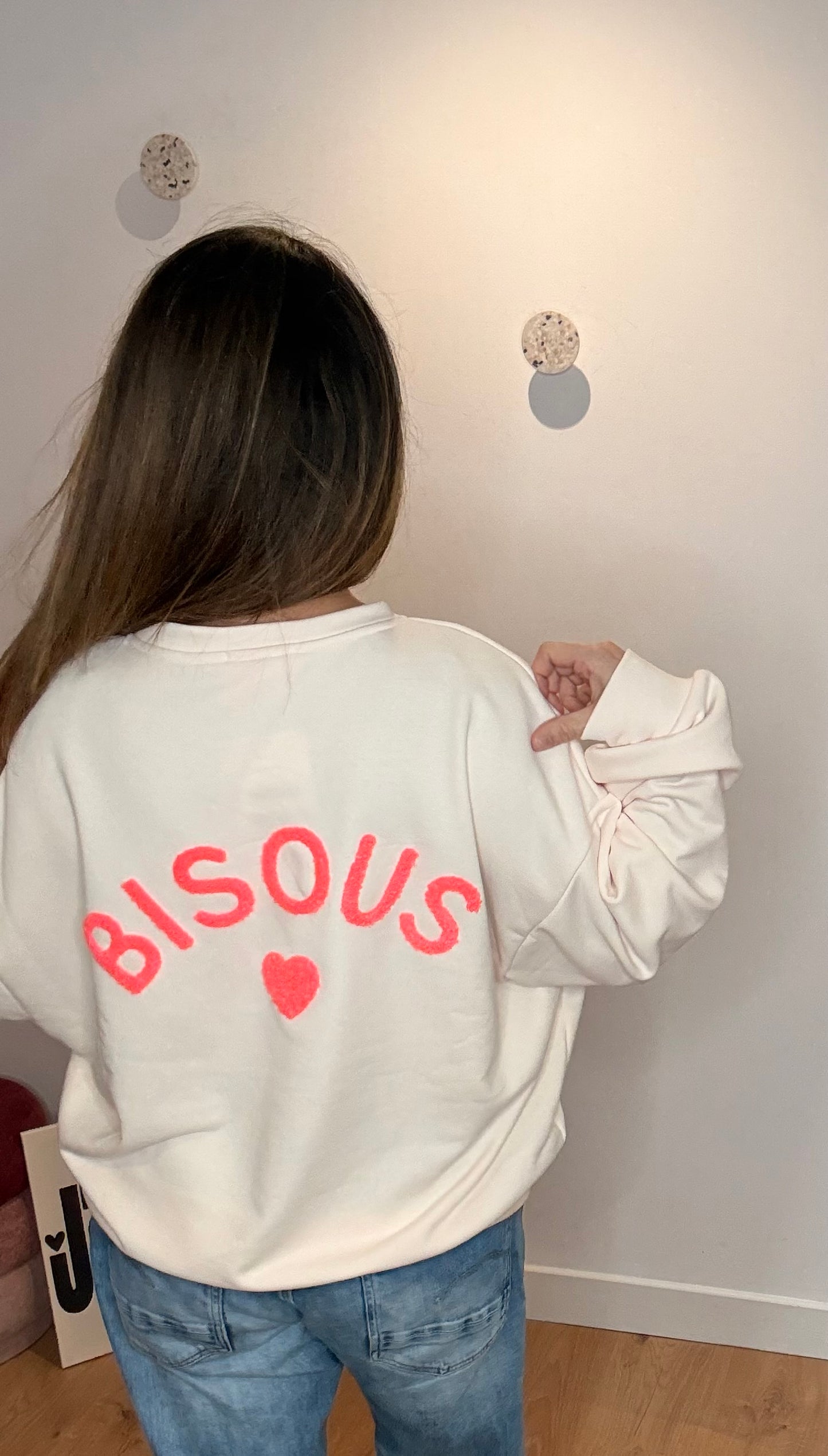 SWEAT BISOU ROSE POUDRÉ