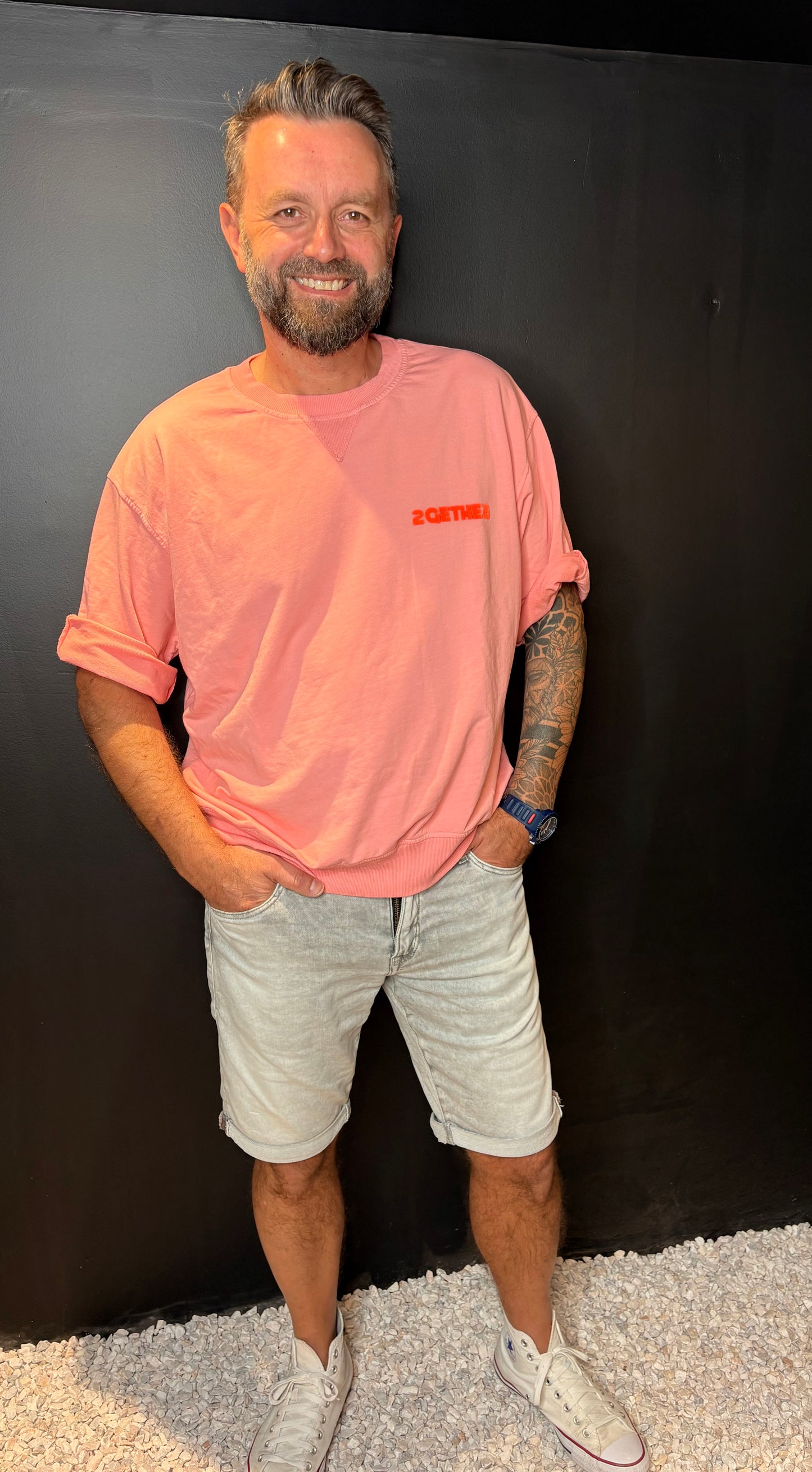 T-SHIRT HOMME 2GETHER CORAIL HOMME