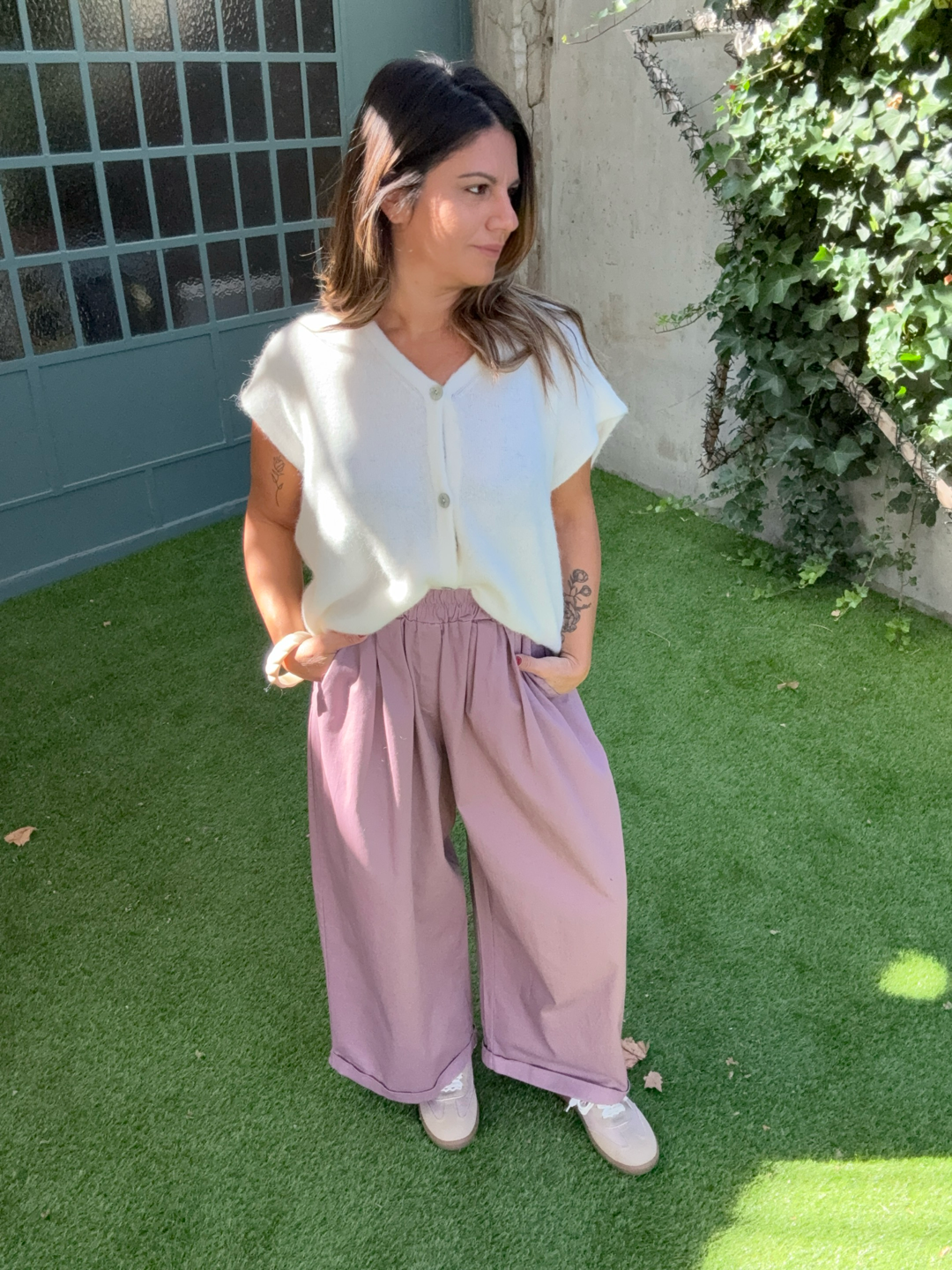 PANTALON MAGIC 2 ROSE POUDRÉ