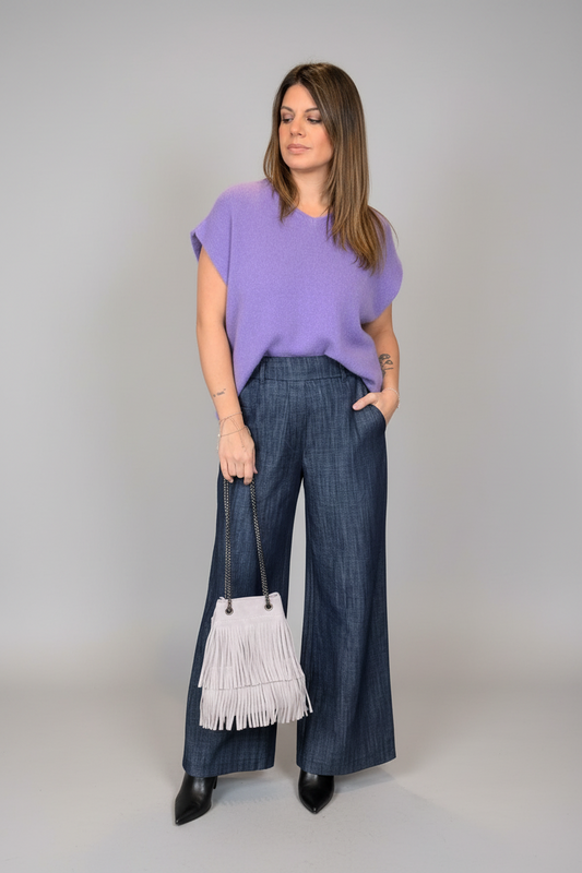 PANTALON BLEU JEAN NINOU