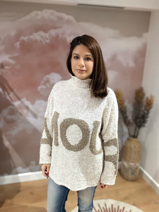 PULL MAILLE AMOUR