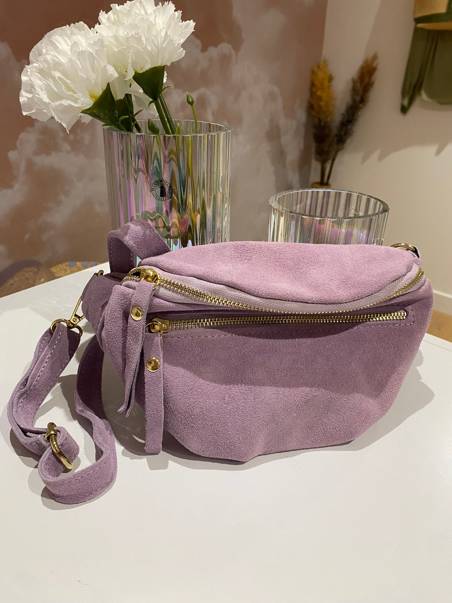 SAC BANANE TAUPE