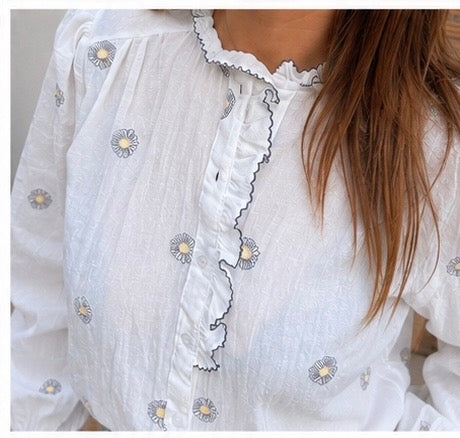 BLOUSE FLEURIE JOHANNA PARIS