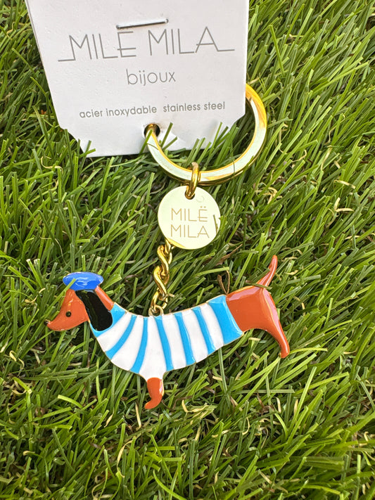 PORTE-CLEF TEKEL BLEU