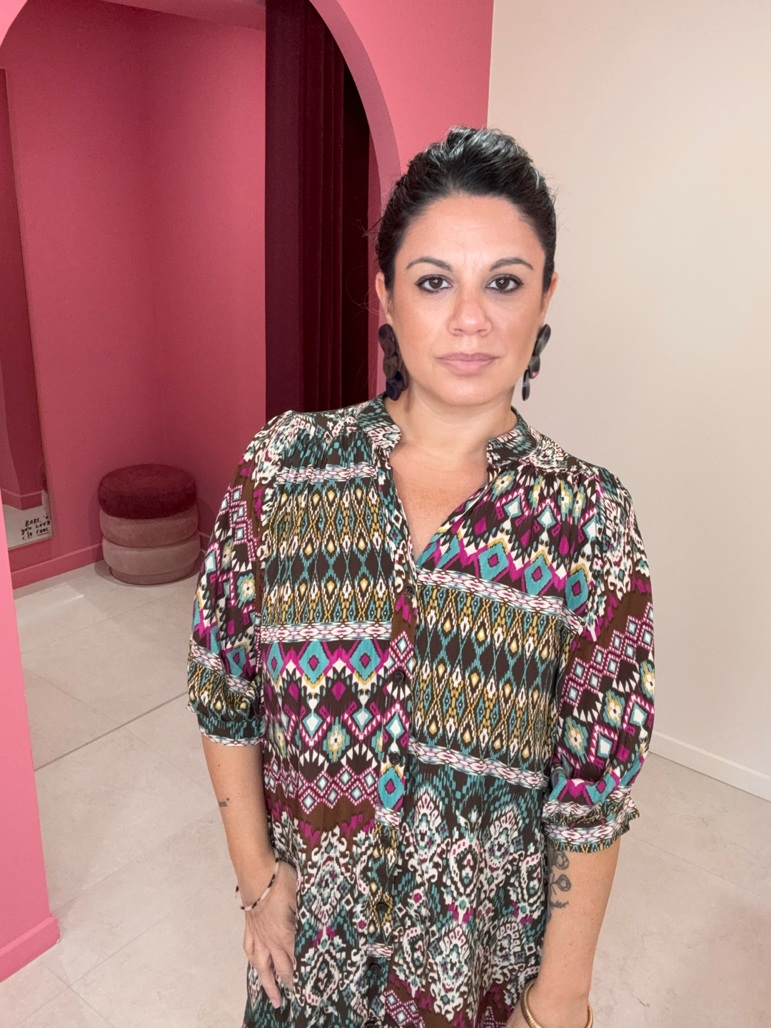 ROBE CHEMISE IMPRIMÉE