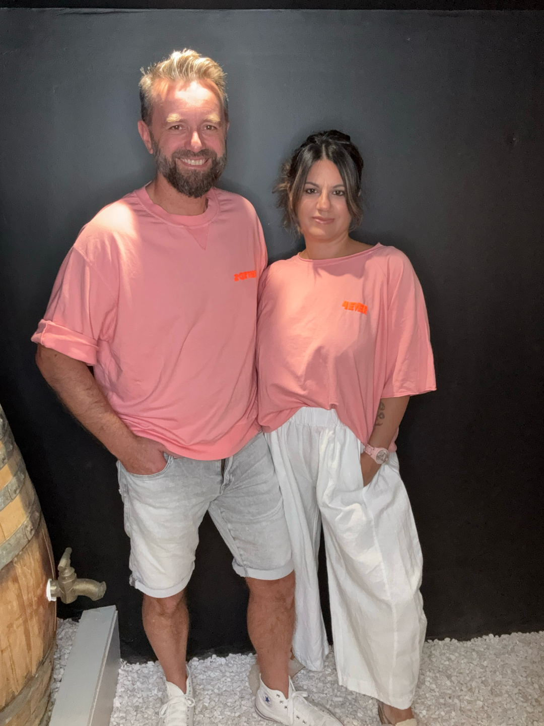T-SHIRT 4EVER CORAIL FEMME