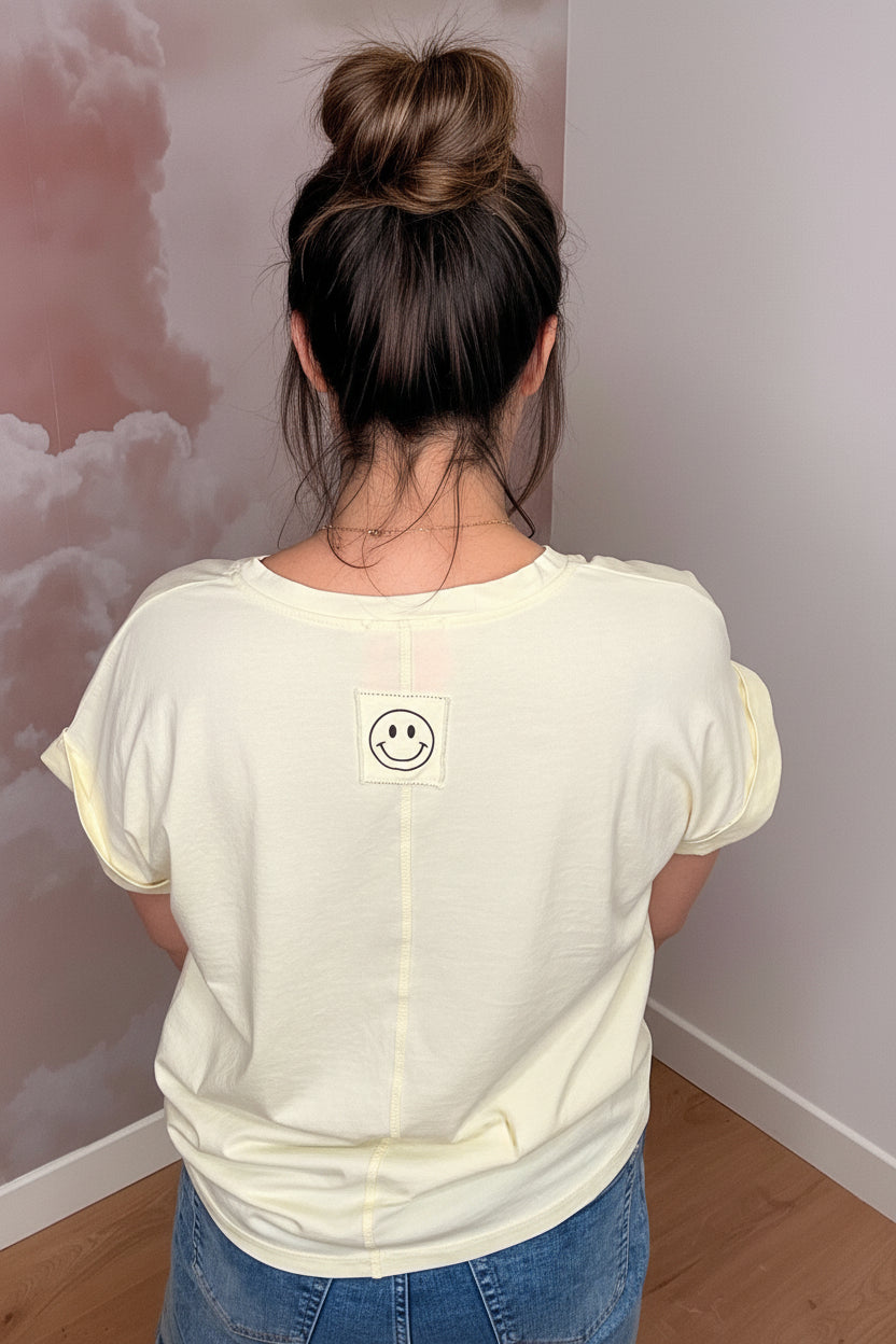 T-SHIRT JAUNE