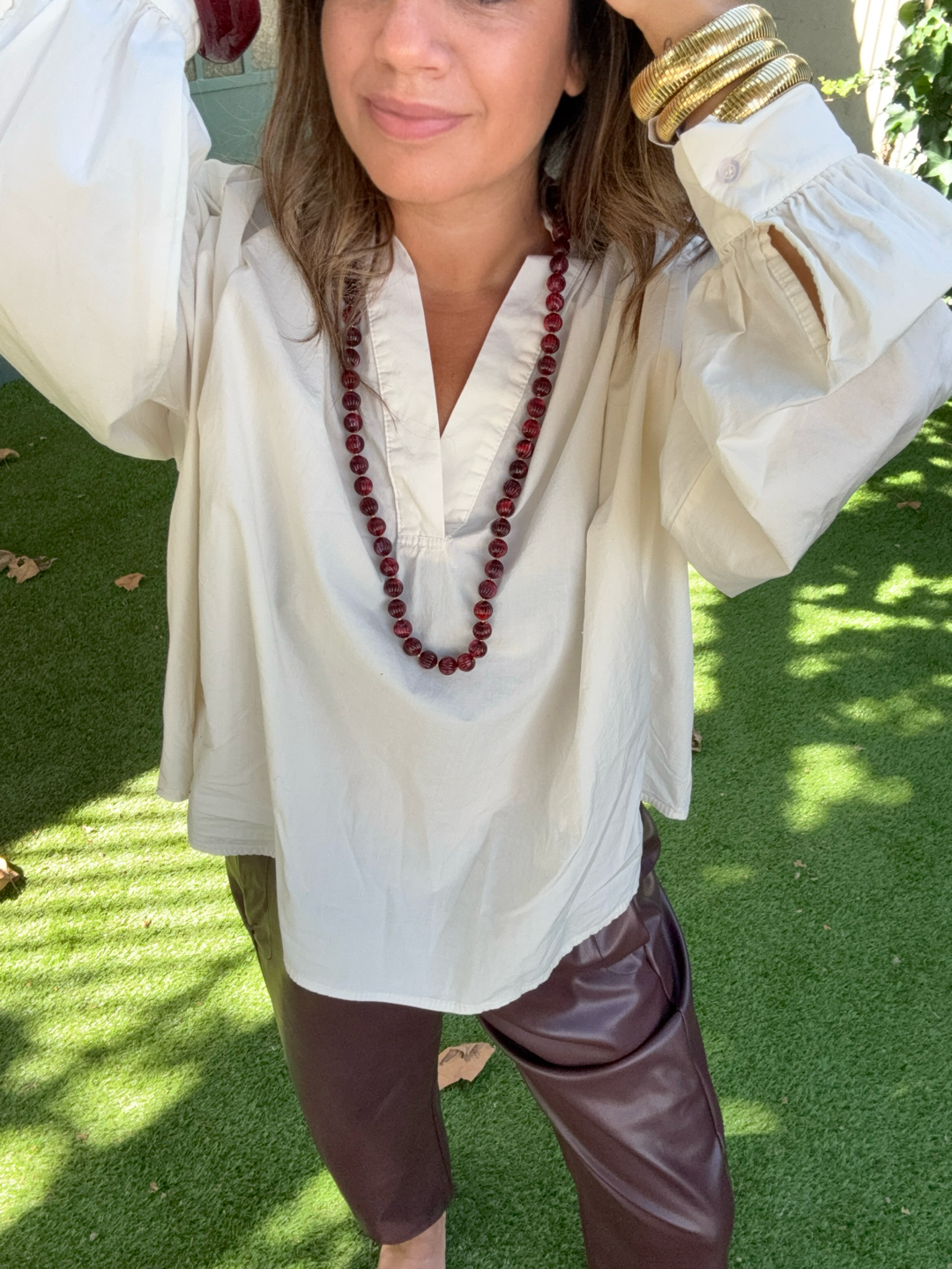 BLOUSE ÉCRUE