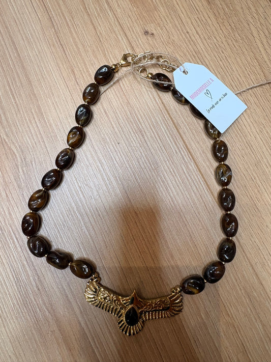 COLLIER AIGLE CHOCOLAT