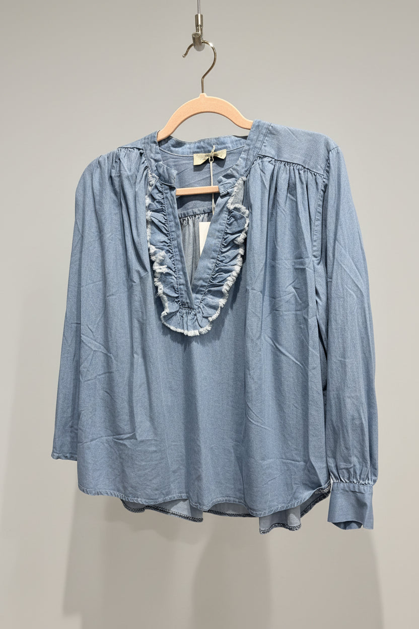 BLOUSE VOLANTS