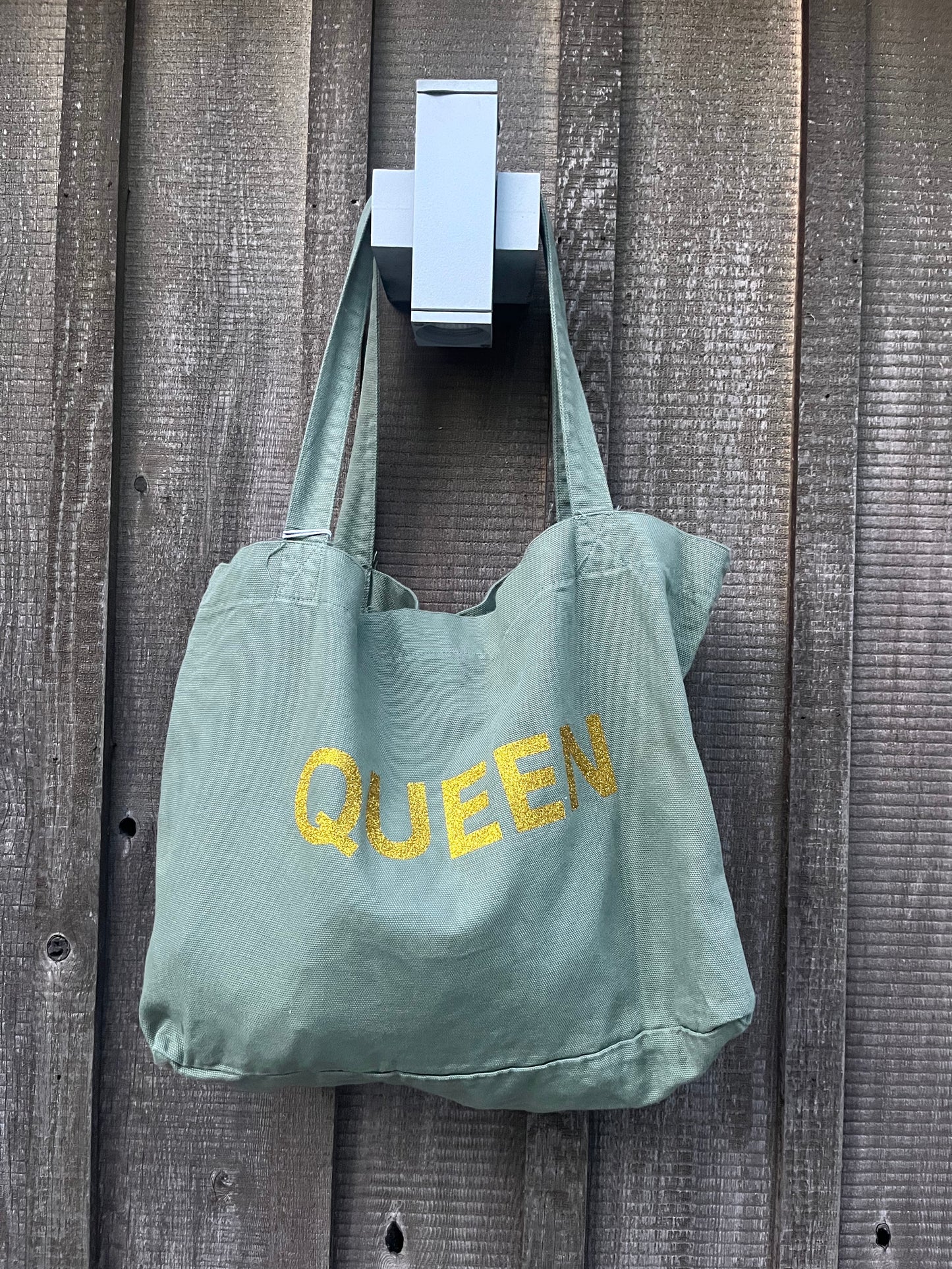 TOTE BAG QUEEN PAILLETÉ