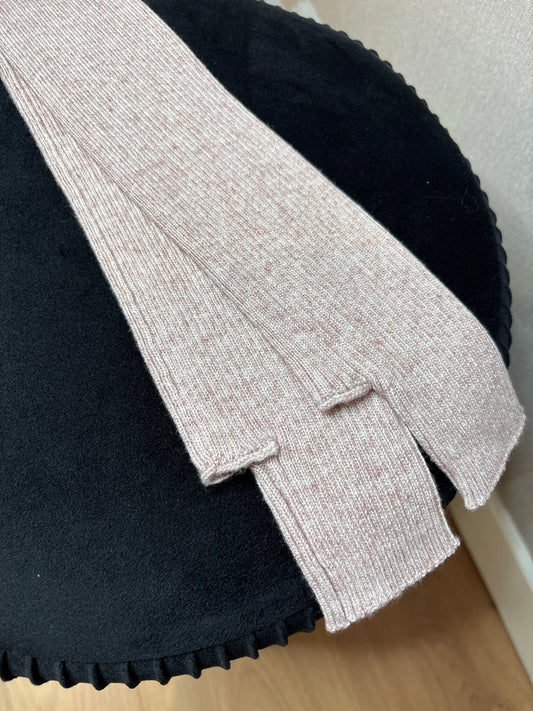 MITAINES ROSE POUDRE