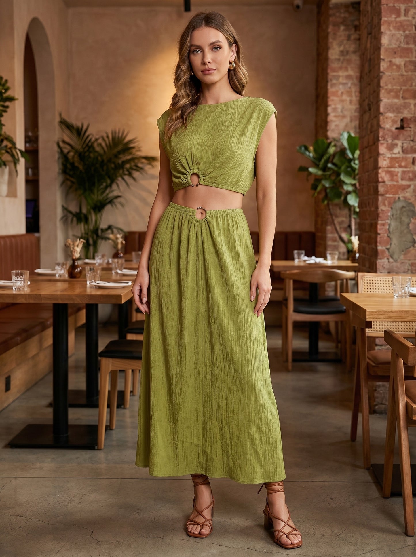 ENSEMBLE OLIVE