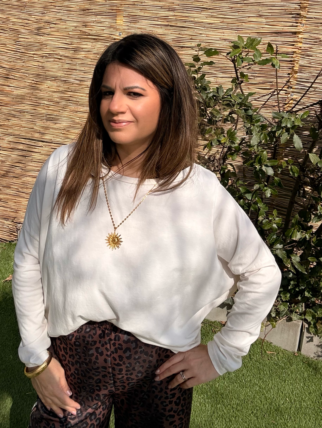 T-SHIRT BIBA UNI BLANC CASSÉ JOHANNA PARIS