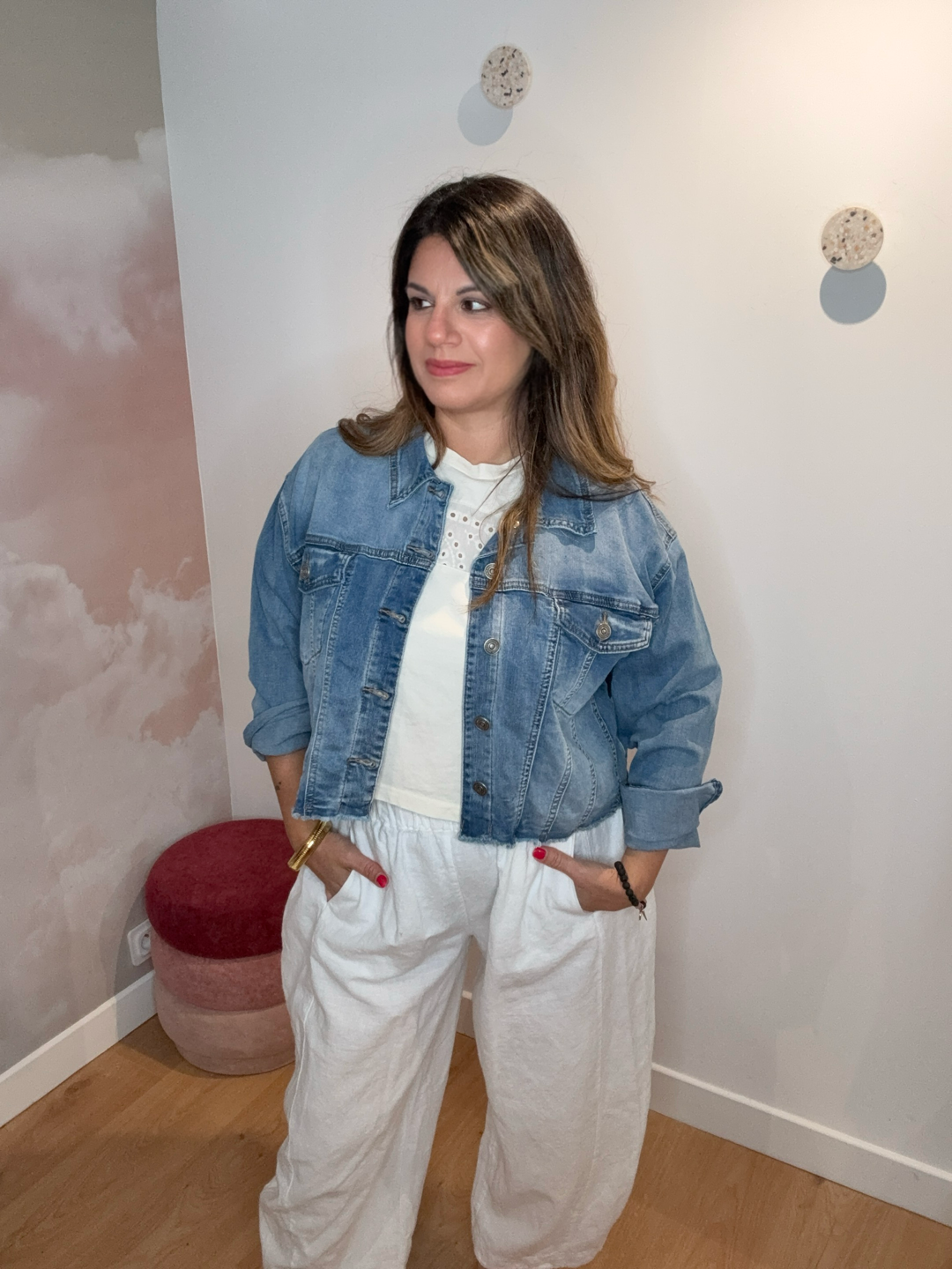VESTE EN JEAN JOHANNA PARIS