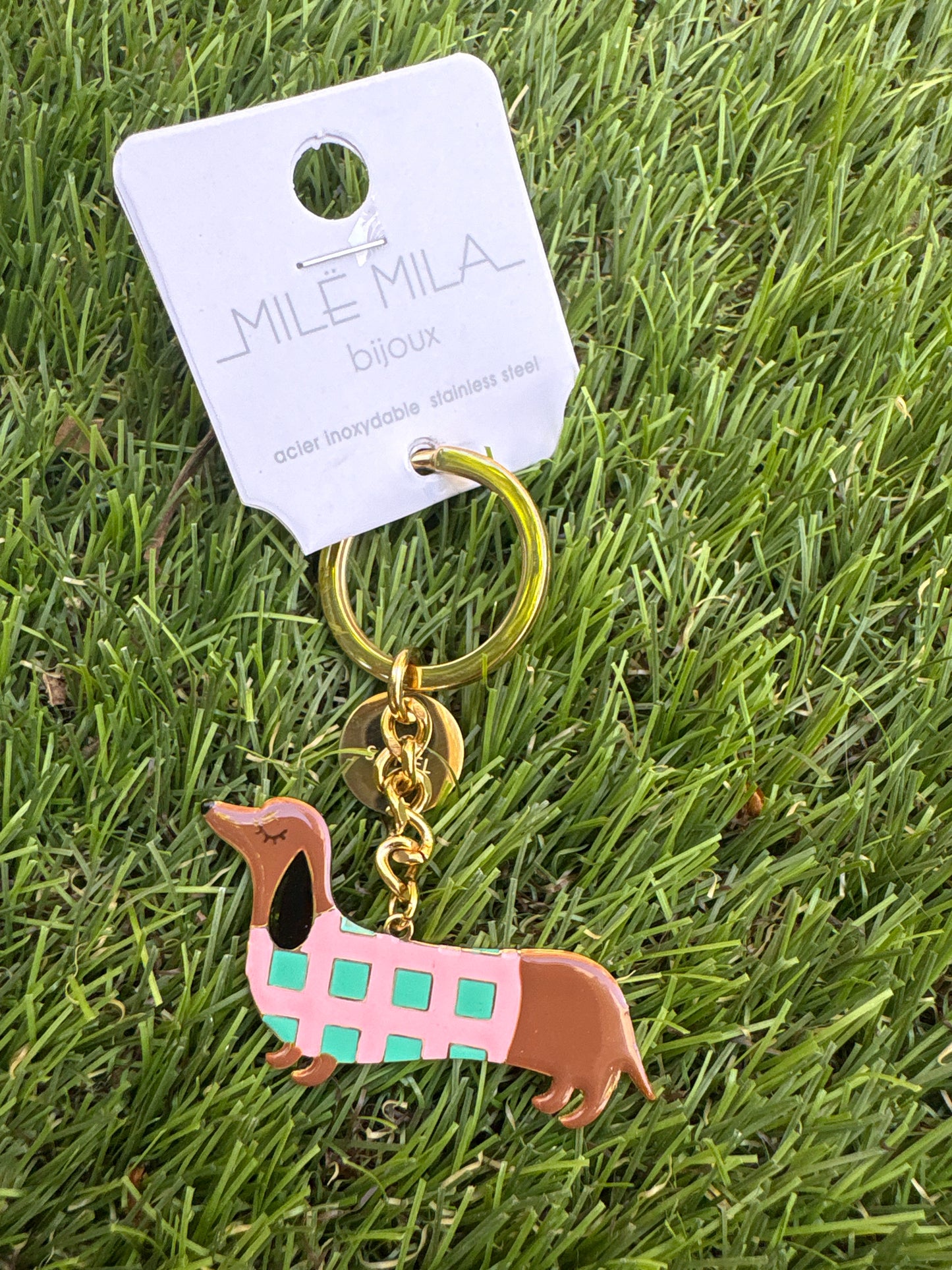PORTE-CLEF TEKEL ROSE