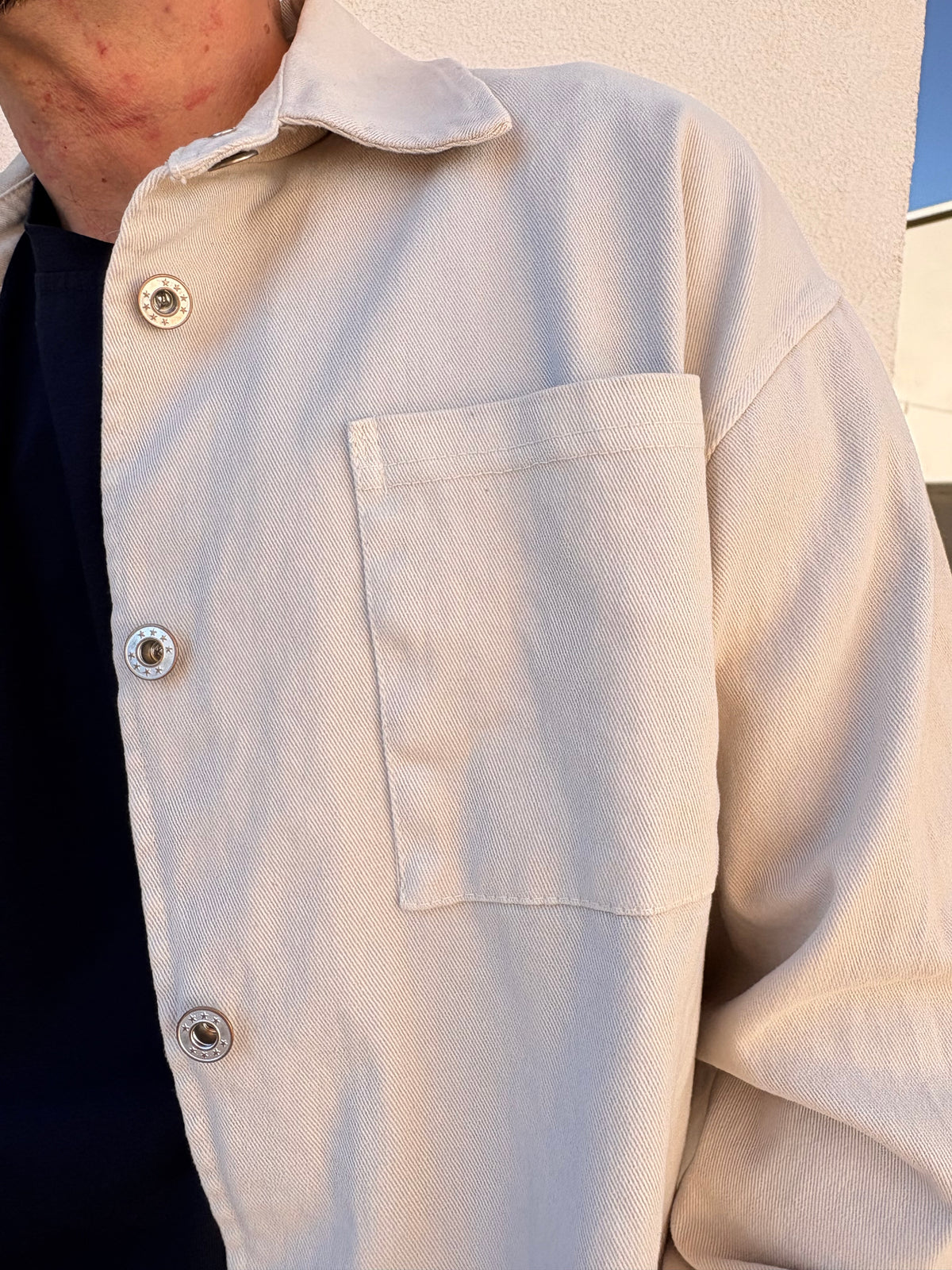 SURCHEMISE ECRU HOMME MM