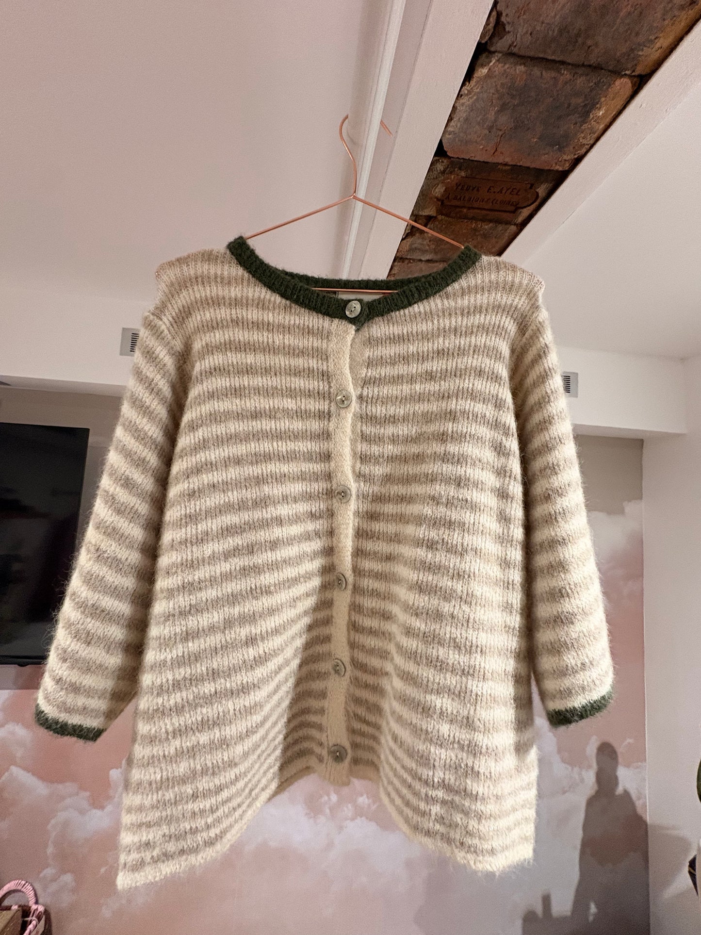 GILET SOSO KAKI JOHANNA PARIS