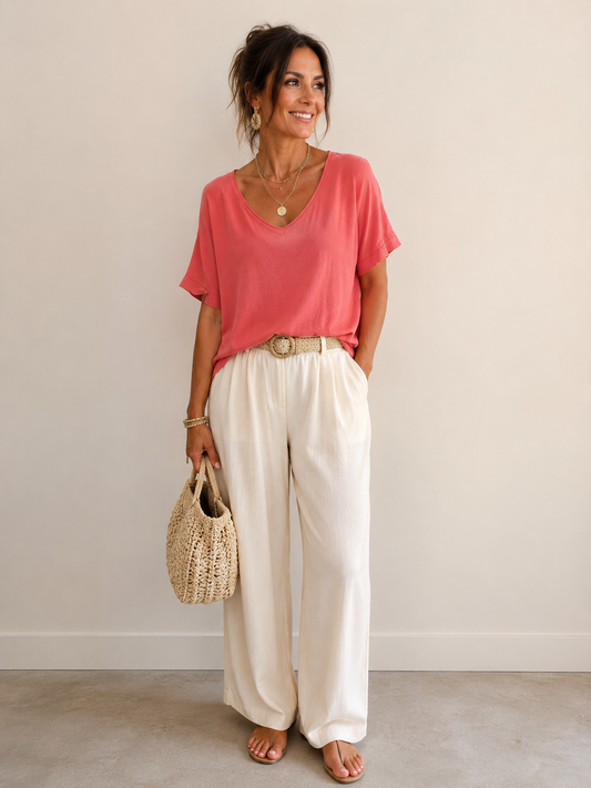 T-SHIRT ROMÉO CORAIL