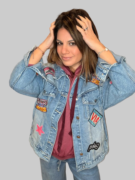 BLOUSON EN JEAN LOLA