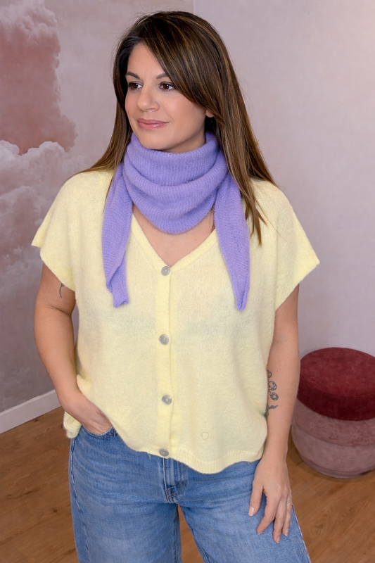 FOULARD BABY ALPAGA LILA