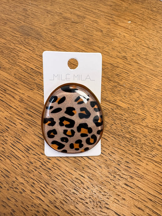 BAGUE LEOPARD