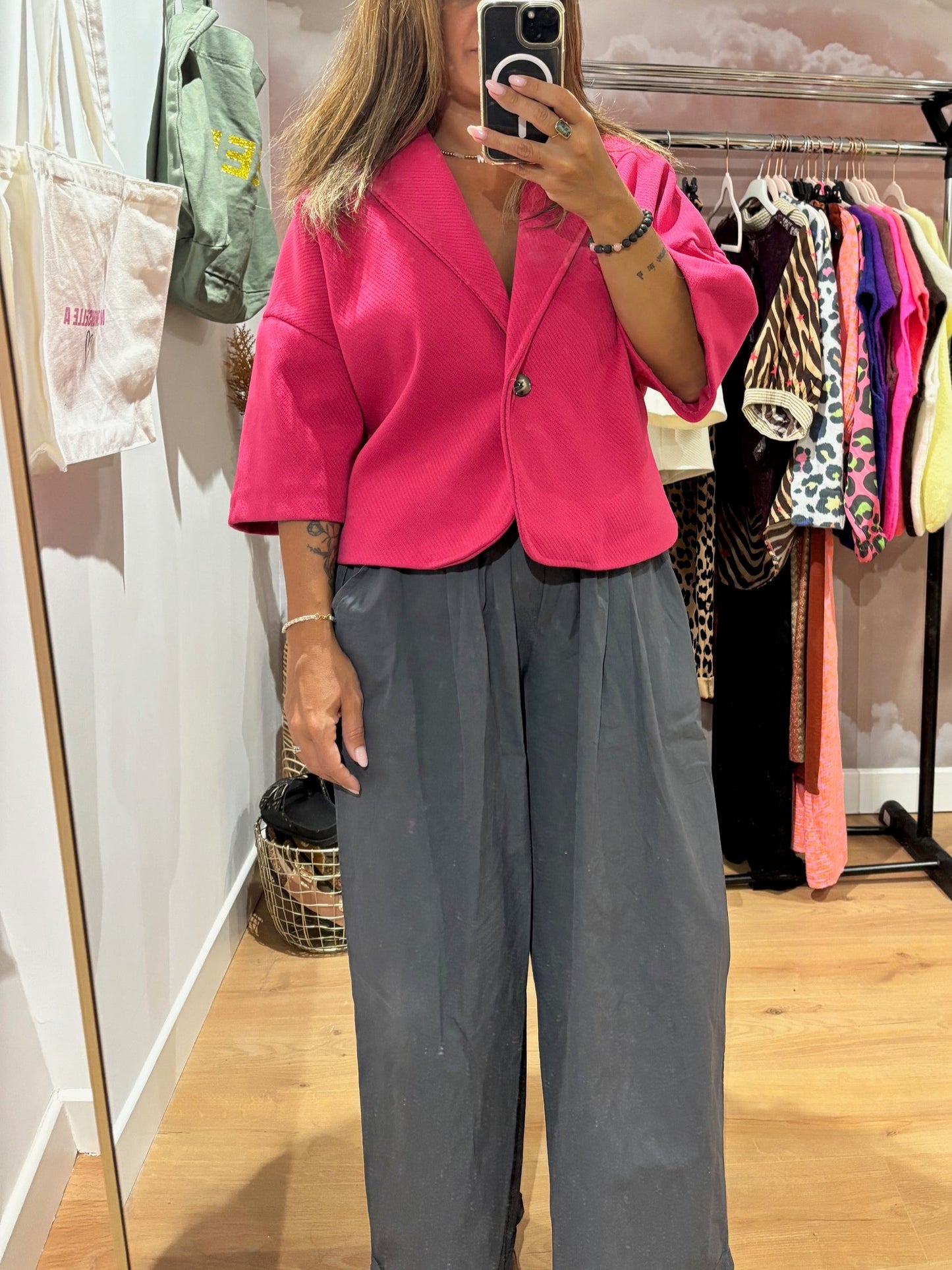 VESTE FUSHIA