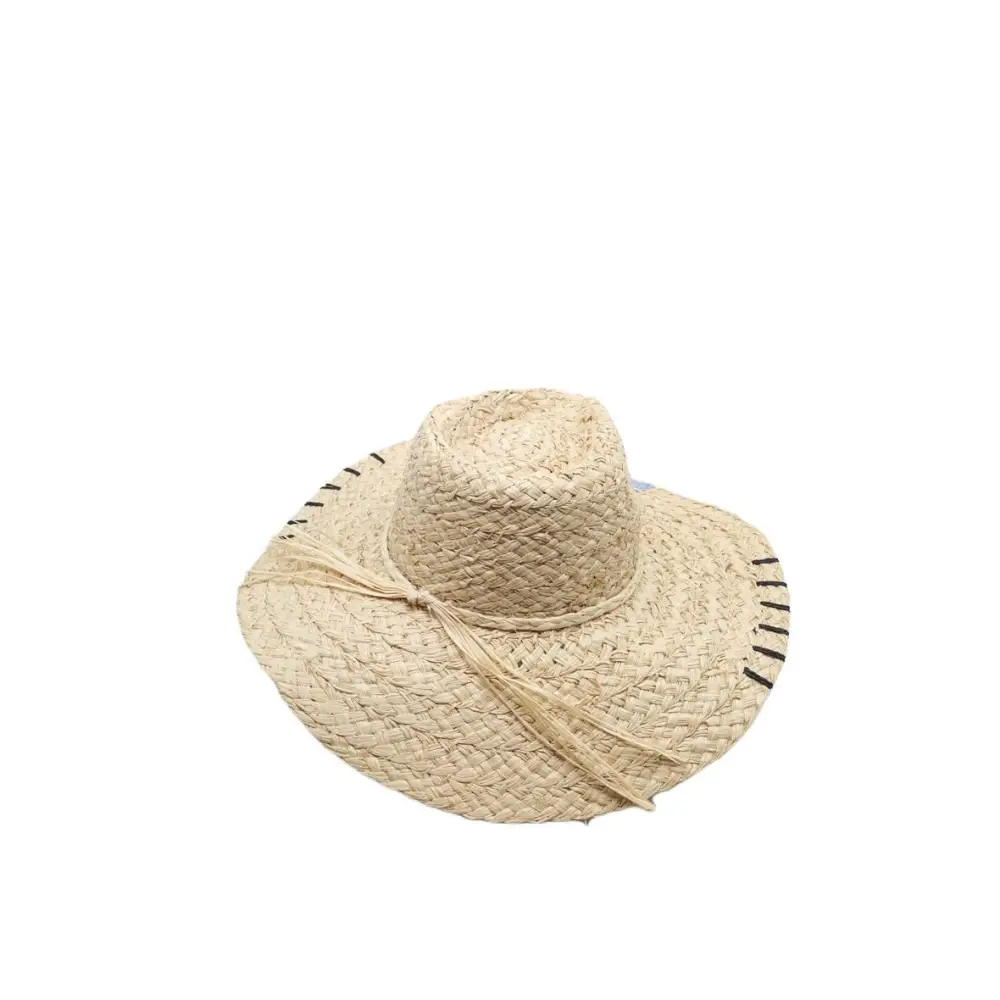 Chapeau en raphia