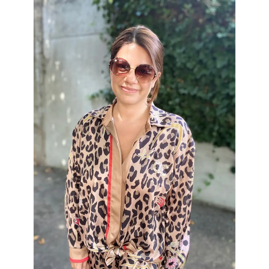 Chemise léopard