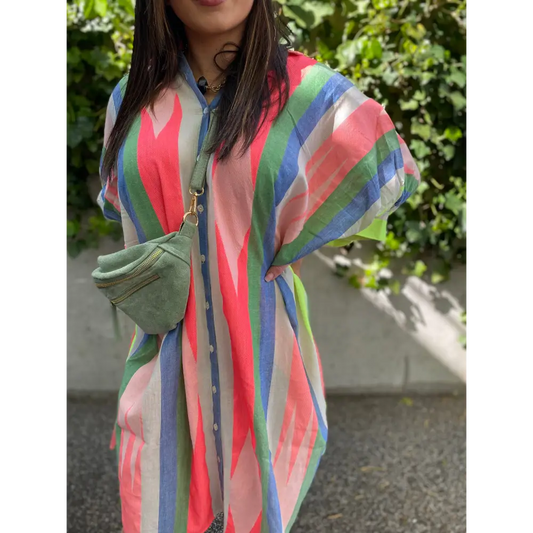 ROBE CHEMISE ALEXIA GRANDE TAILLE