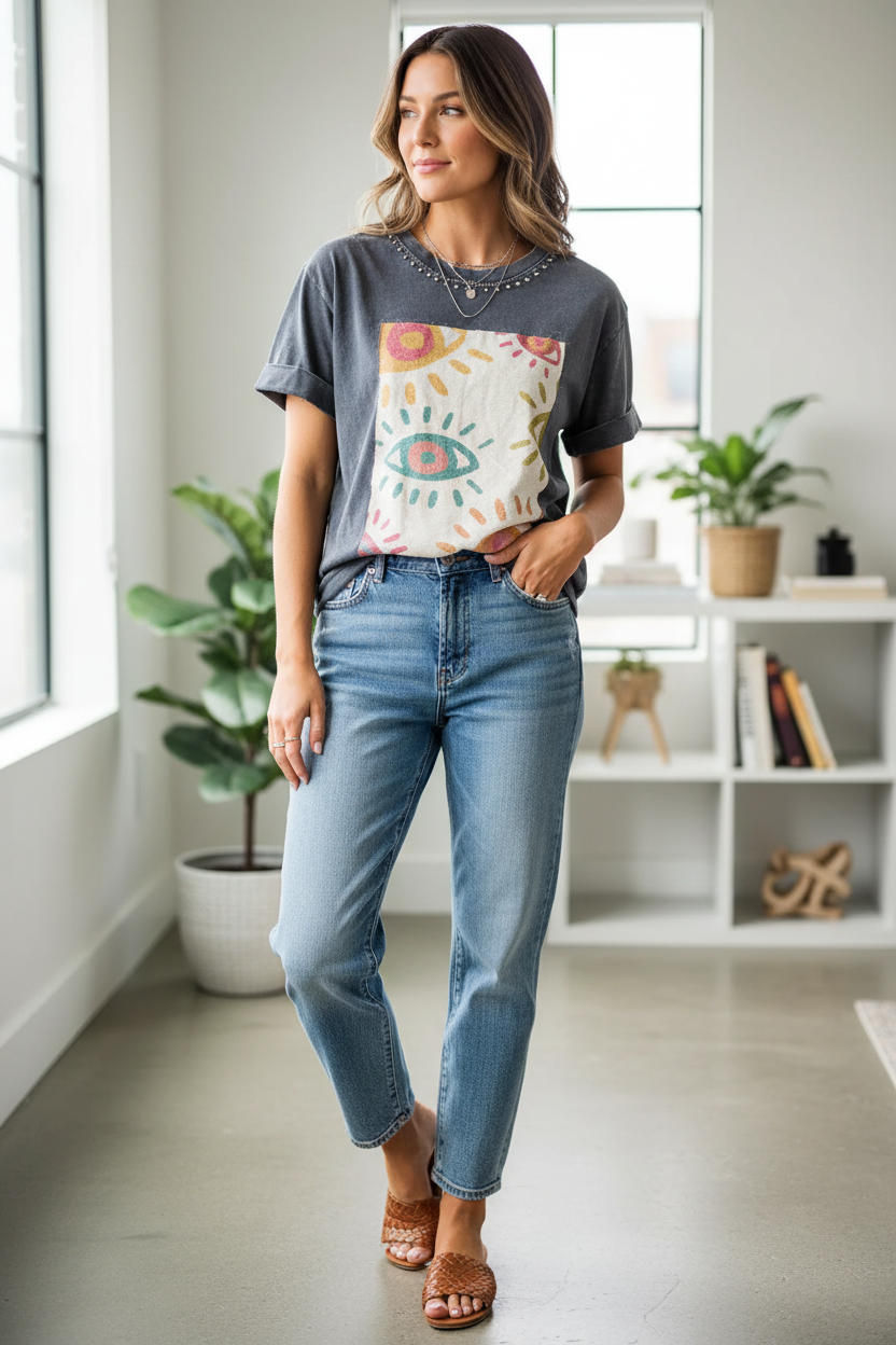 T-SHIRT ŒIL